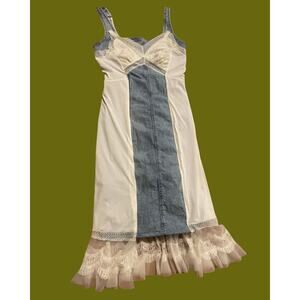 Small Upcycled Delicate Bohemian Dress